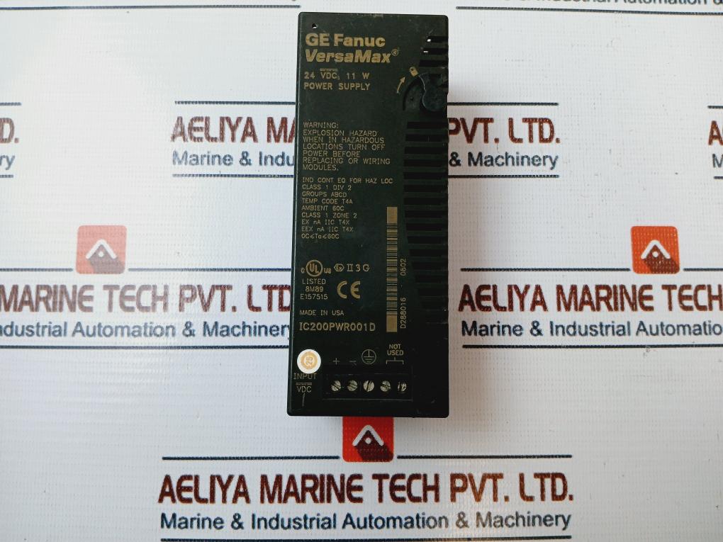 Ge Fanuc Ic200pwr001d Power Supply 24v