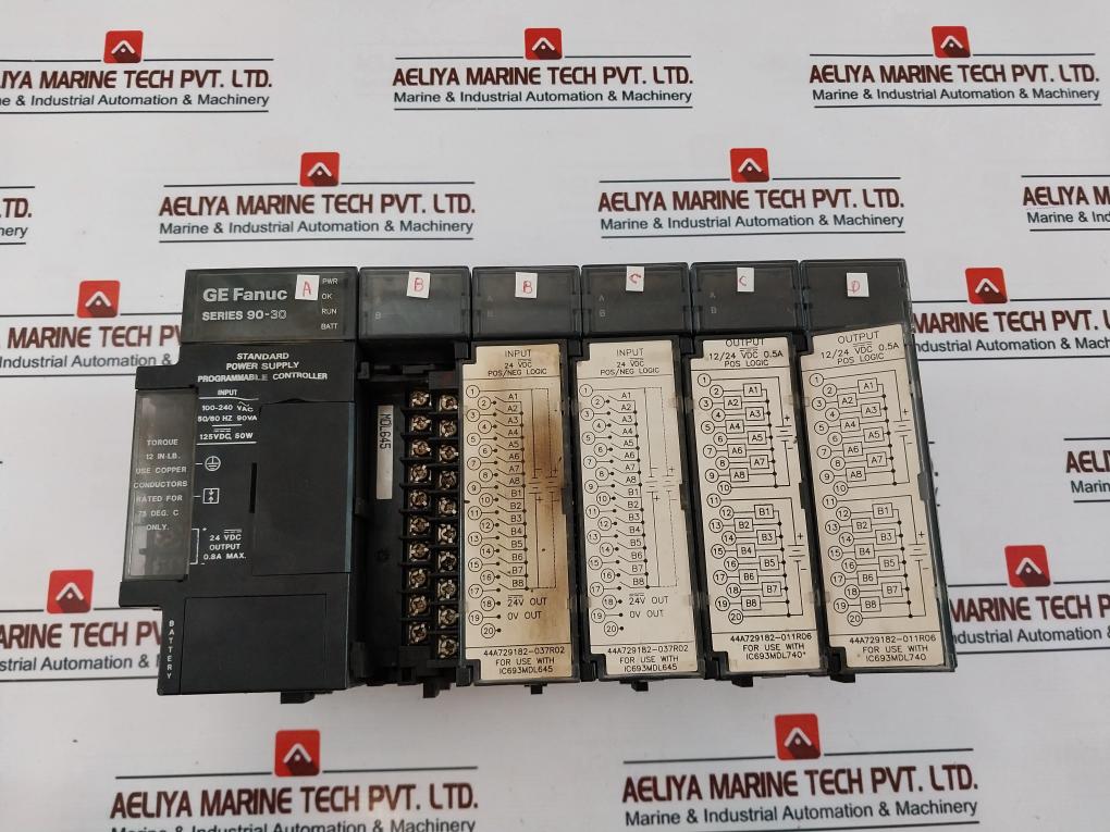 Ge Fanuc Ic693cpu311-aa Programmable Controller 5-slot Base W Module