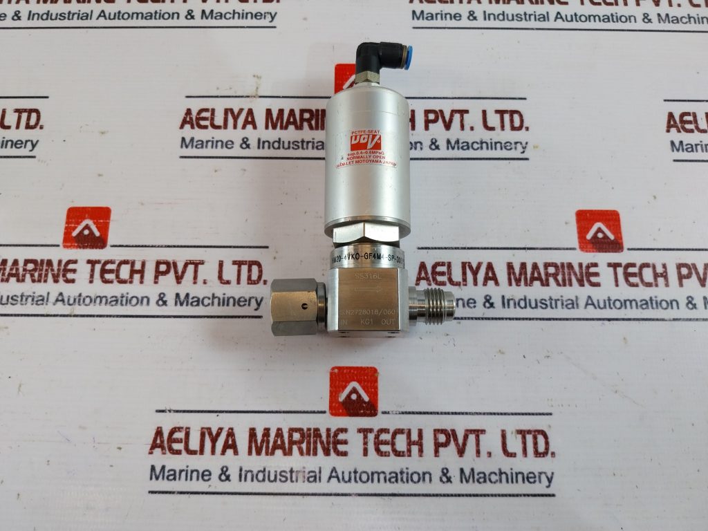 Ham-let Hm20-4vko-gf4m4-sp-300psi Pneumatic Diaphragm Valve - Aeliya Marine