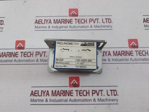 Hlplanar Technik Ns-45pi-260 Inclinometer