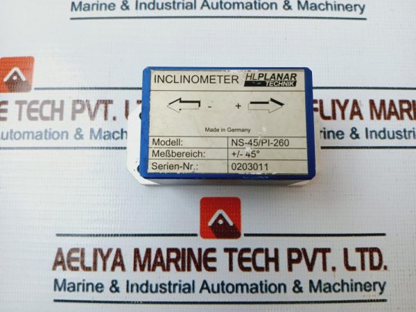 Hlplanar Technik Ns-45pi-260 Inclinometer