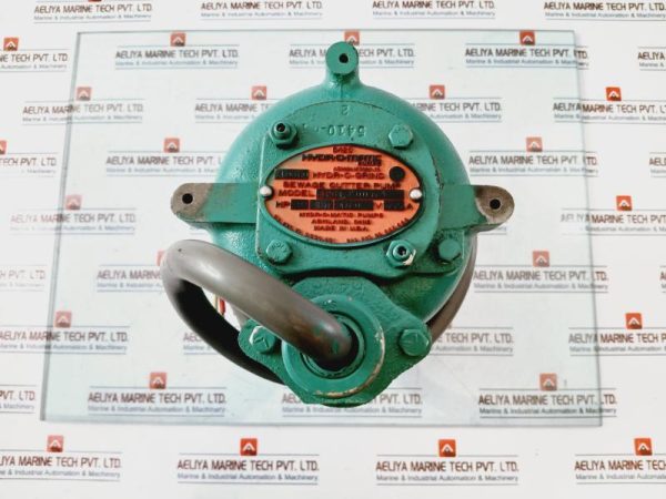 Hydr-o-matic Pumps Spgt 200m4 Sewage Cutter Pump