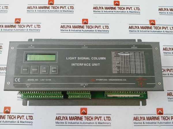 Hyomyung Engineering Lsc-iu100 Light Signal Column Interface Unit