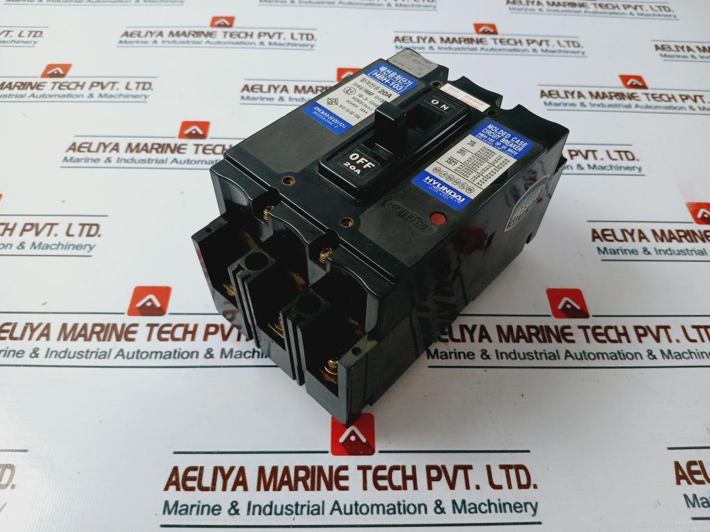 Hyundai Hbh-103 Molded Case Circuit Breaker 660v - Image 3