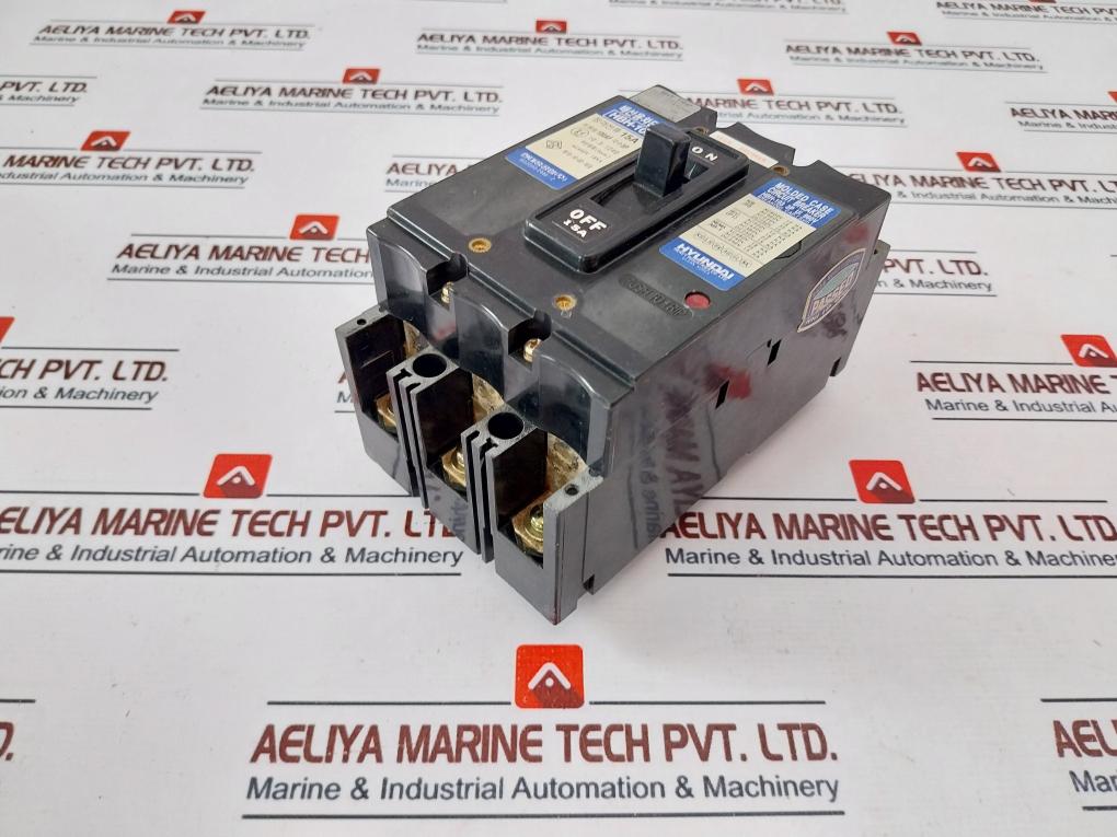 Hyundai Hbh-103 Molded Case Circuit Breaker 660v - Image 3