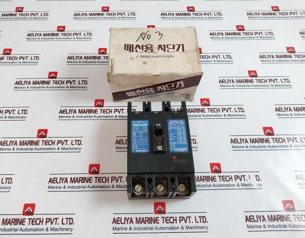 Hyundai Hbs-203n Molded Case Circuit Breaker 660v