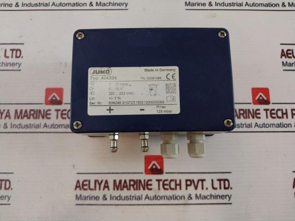 Jumo 404304 Pressure Transducer 10v