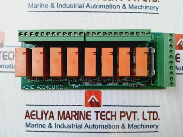 Kone 433461h02 Relay Board Rev 0.0