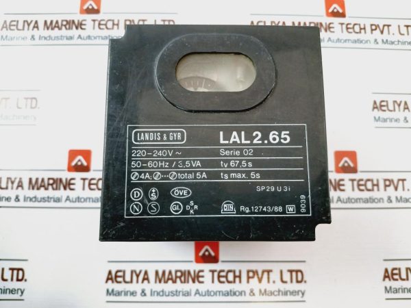 Landis & Gyr Lal2.65 Burner Controller 240v