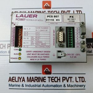 Lauer Pcs807 Profibus-dp Module 24v