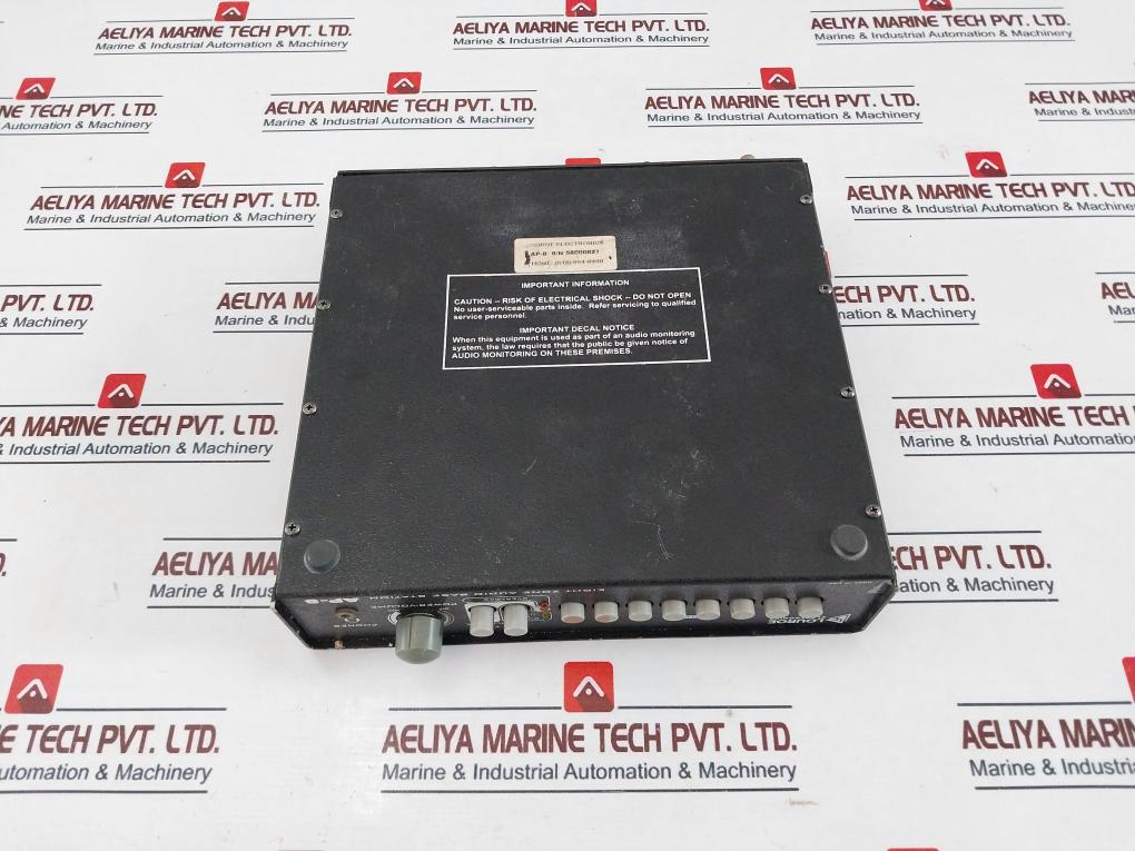 Louroe Electronics Ap-8 Eight Zone Audio Base Station - Image 4