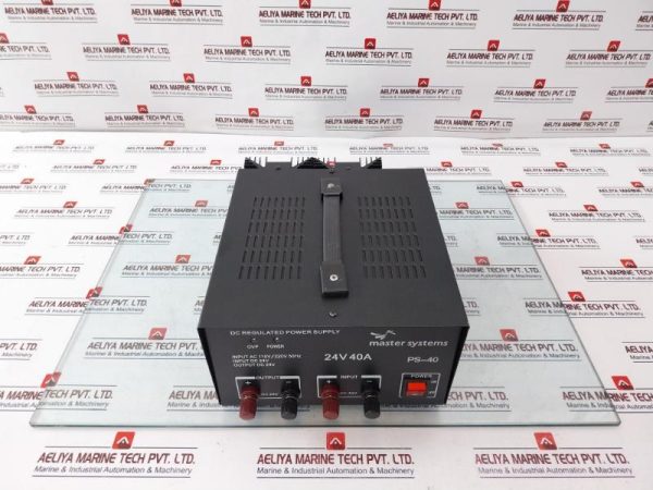 Master Systems Ps-40 Dc Regulated Power Supply 24v