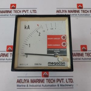 Megacon Kec115a 3 Phase Short Circuit Guard Meter