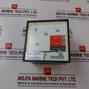 Megacon Ksp 34 Phase Monitoring Voltmeter 600 V