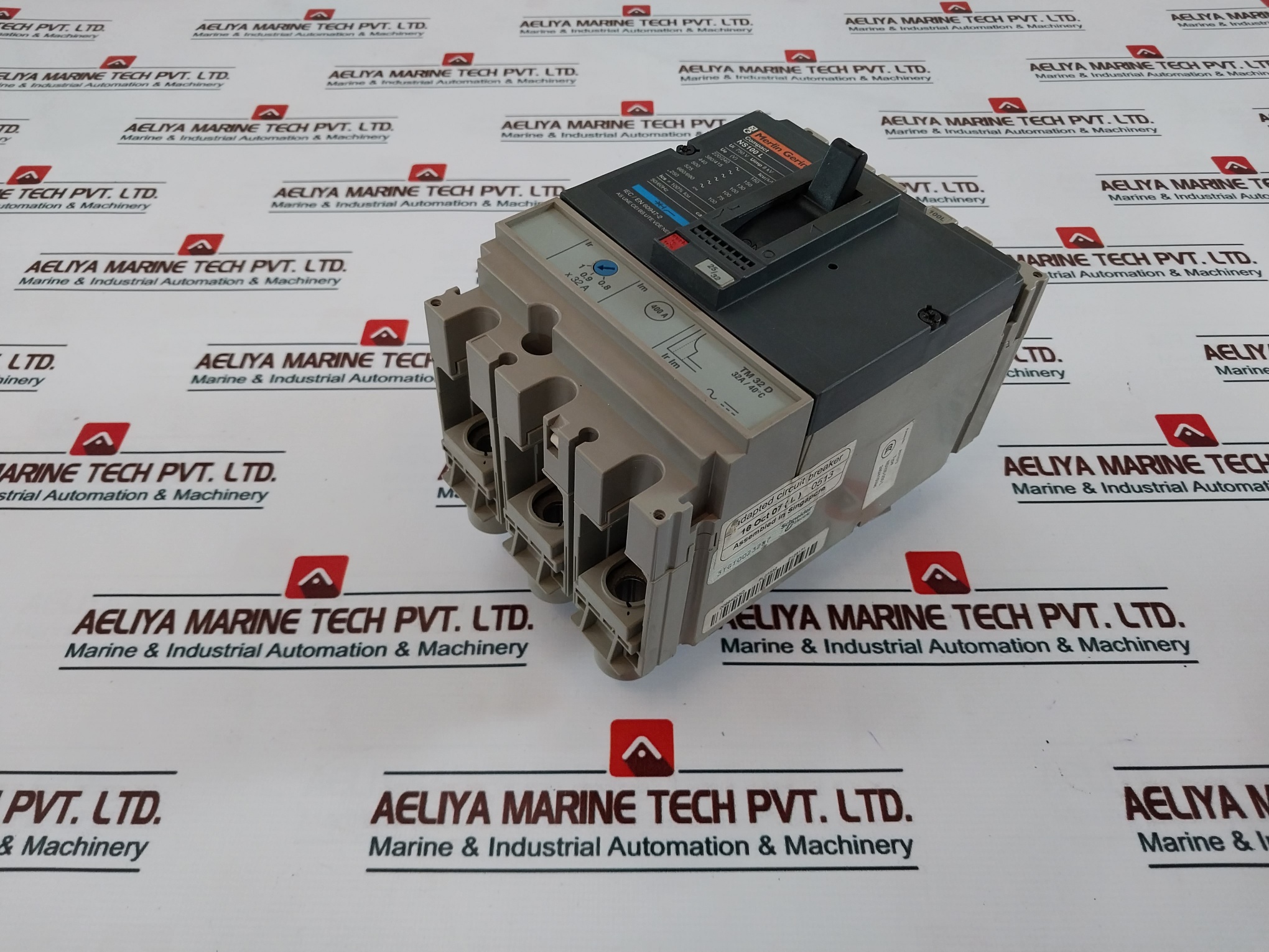 Merlin Gerin Schneider Electric Ns100-250l Circuit Breaker 750v - Image 3