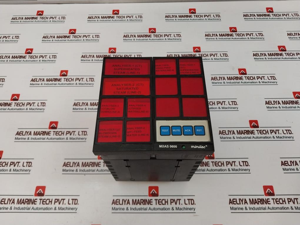 Minilec Mbas 0600 Alarm Annunciator