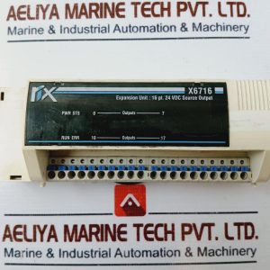 Mitsubishi Electric X6716 Remote Io Rix Expansion Unit 24vdc