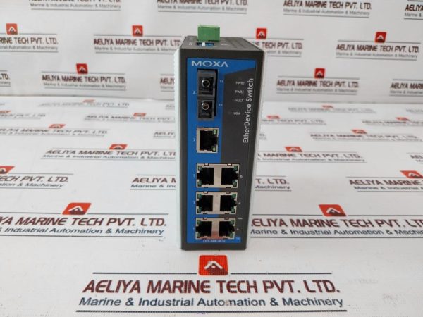 Moxa Eds-308-m-sc Etherdevice Switch 48vdc