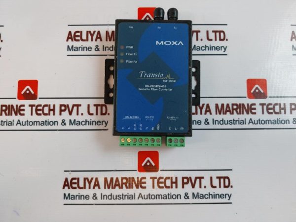 Moxa Tcf-142-m-st Serial To Fiber Converter 48v