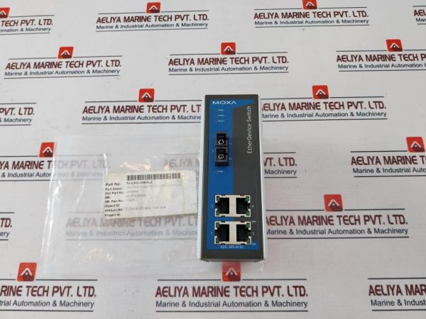 Moxa Technologies Eds-305-m-sc Ethernet Switch 24 V