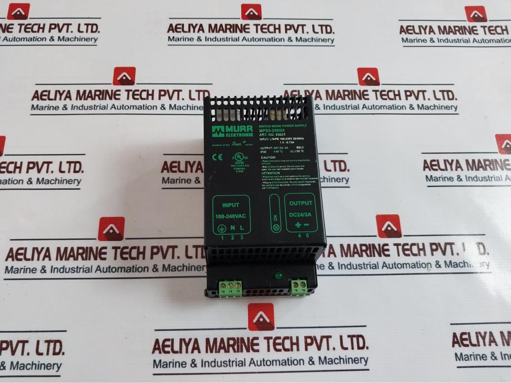 Murr Elektronik Mps3-23024 Switch Mode Power Supply 240v