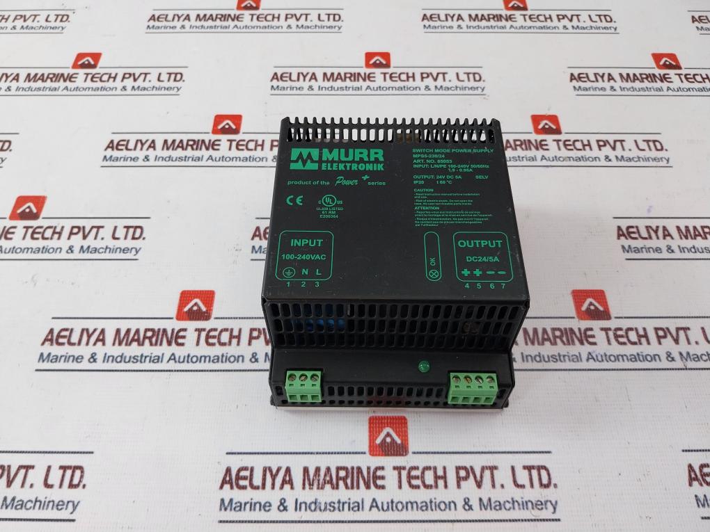 Murr Elektronik Mps5-23024 Switch Mode Power Supply 100-240v