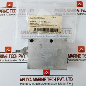 Oil Control  05901903021000b Pressure Reducing And Relieving Check Valve