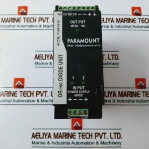 Paramount P-or-48-10 Or-ing Diode Unit 48v