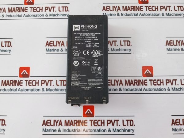 Phihong Poe30u-560(G) Power Over Ethernet Adapter 240v