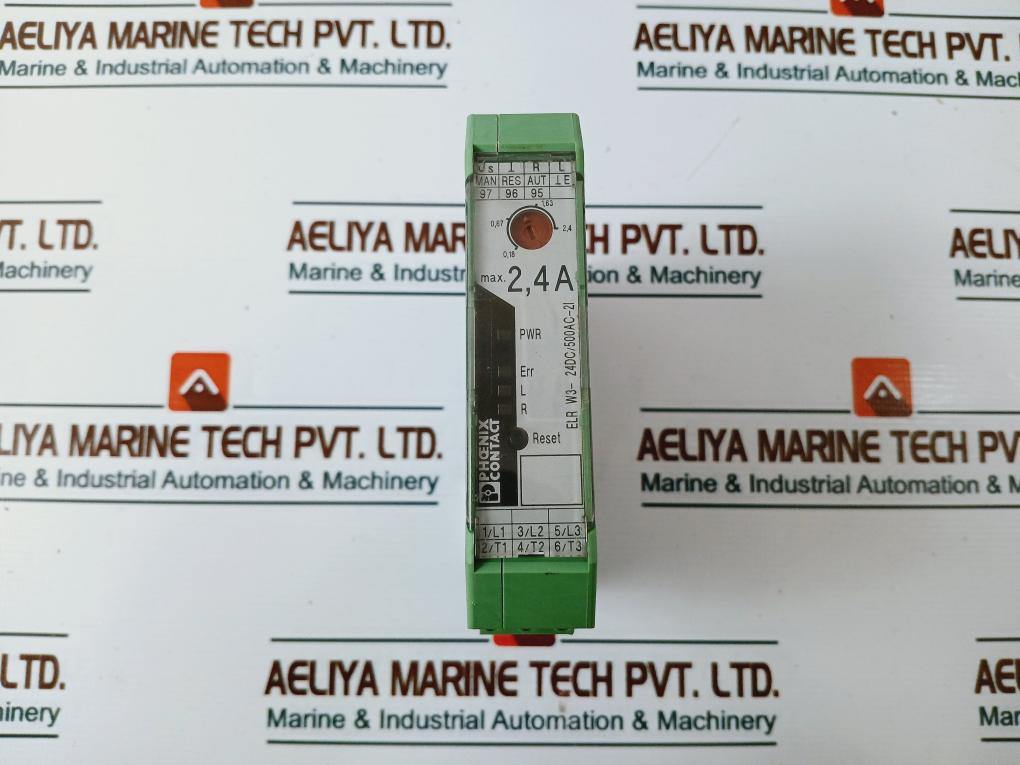 Phoenix Contact Elr W3-24dc500ac-2i Solid-state Reversing Contactor 24v