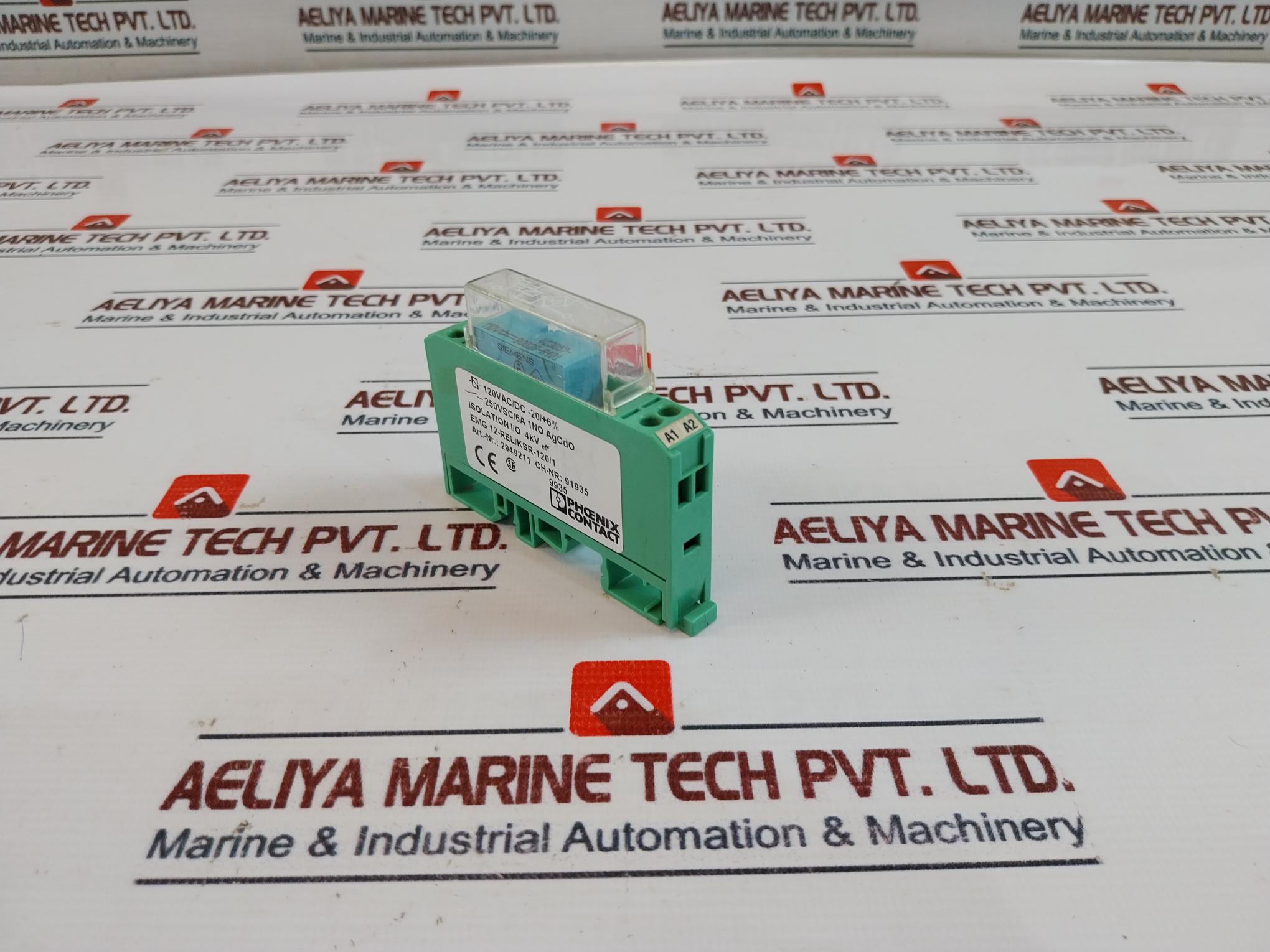 Phoenix Contact Emg 12-rel/ksr-120/1 Relay Module 120v - Image 3