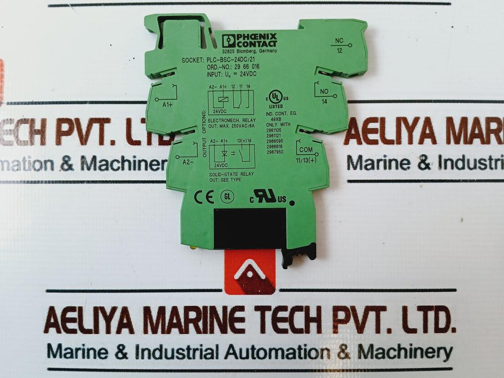 Phoenix Contact Plc-bsc-24dc21 Solid-state Relay 250v