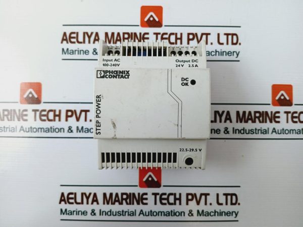 Phoenix Contact Step-ps1ac24dc2.5 Power Supply Unit 264v