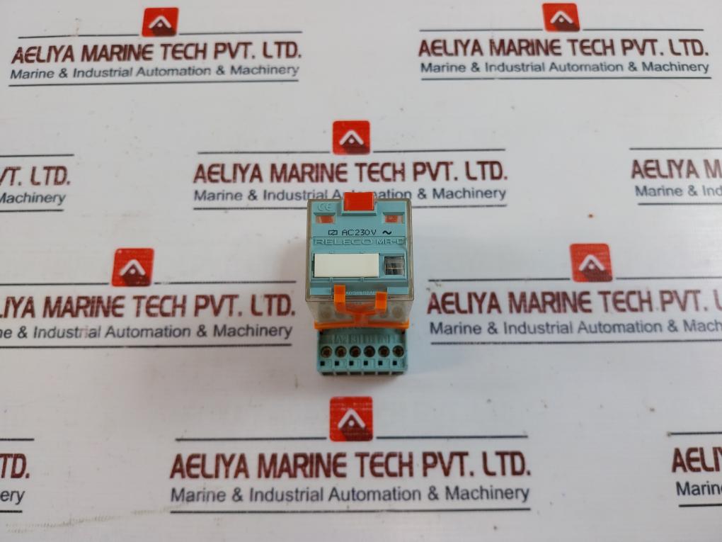 Releco Mr-c Relay With Socket 230v