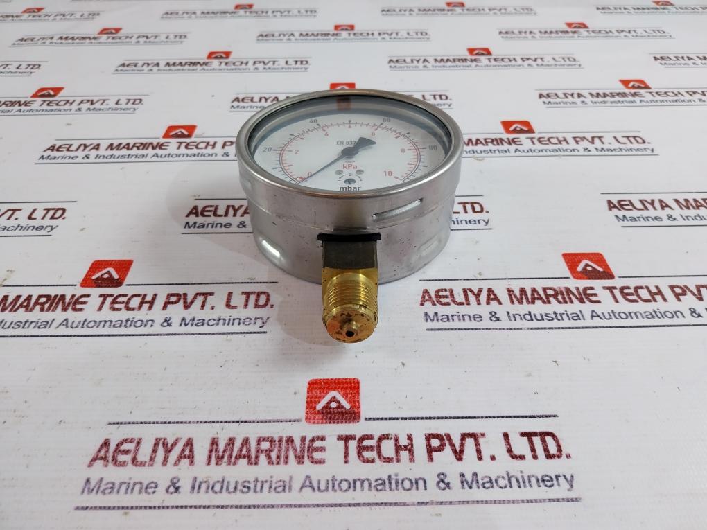 Saacke En 837-1 Pressure Gauge 0-100 Mbar - Image 3