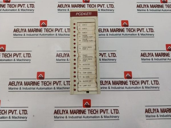 Saia Pcd4.e110 Digital Input Module 24vdc