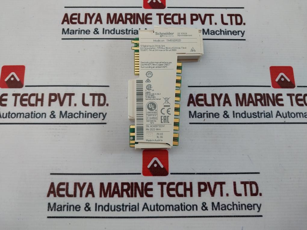 Schneider Electric Tm5sdi12d Digital Input Module 24vdc - Image 4
