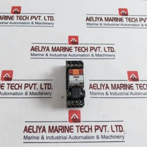 Schrack Pt570730 Miniature Relay With Socket 250v