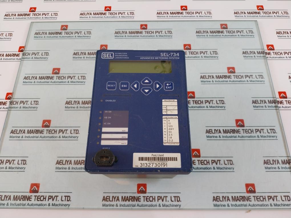 Schweitzer Engineering Laboratories Sel-734 Revenue Meter - Aeliya Marine