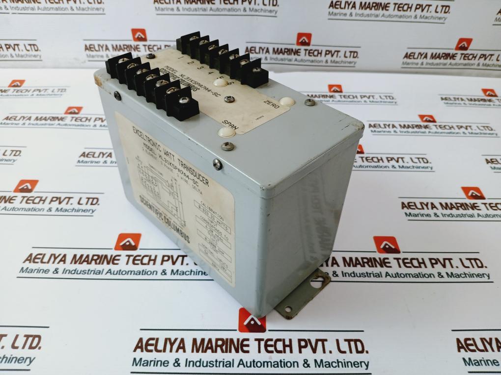 Scientific Columbus Xl31k5pa7a4-sc Excel Tronic Watt Transducer 60hz - Image 3
