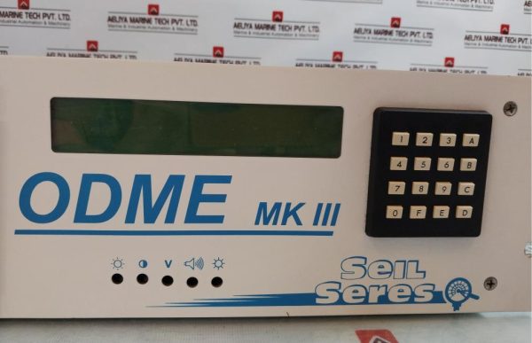 Seres Odme-s 663 Mk Iii Oil Discharge Monitoring And Control Oil Discharge Monitoring And Control