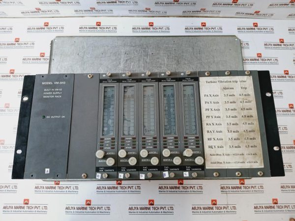 Shinkawa Vm-5h3 Dual Vibration Thrust Monitor 94v