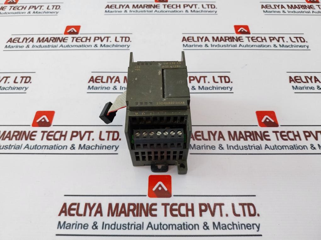 Siemens 1p 6es7 232-0hb22-0xa8 Analog Output Module 24v