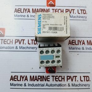 Siemens 3Rh1911-1Ga04 Auxiliary Switch Block