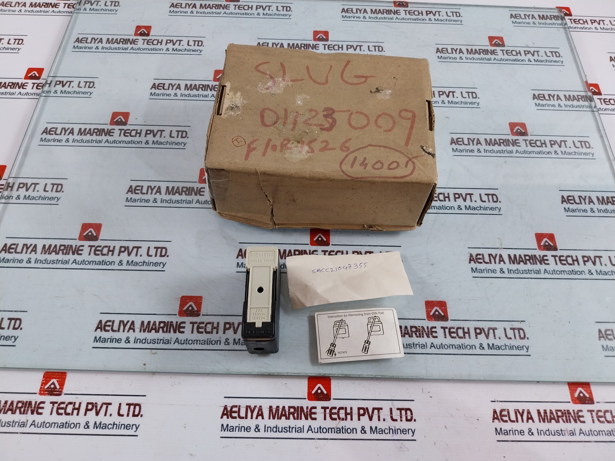 Siemens 3nw20 Nnsf Fuse Base 550v