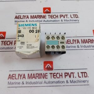 Siemens 3rh1911-1ga22 Auxiliary Contact Block 690v