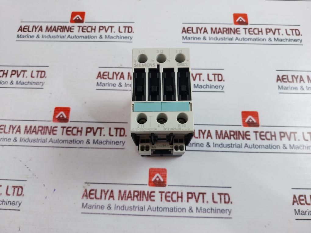 Siemens 3rt1026-3b..0 Contactor 690v