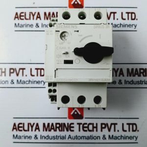 Siemens 3rv1021-0ja10 Circuit Breaker With Auxiliary Switch 690v