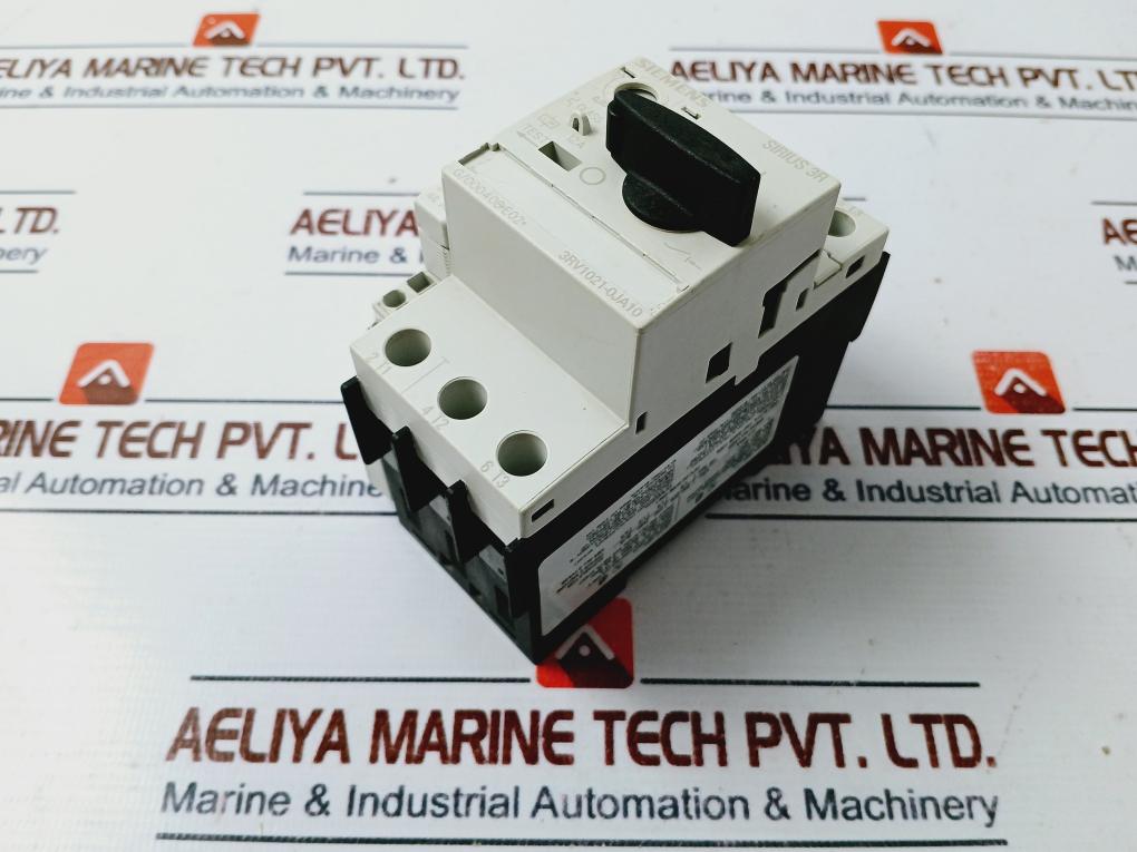 Siemens 3rv1021-0ja10 Circuit Breaker With Auxiliary Switch 690v - Image 3