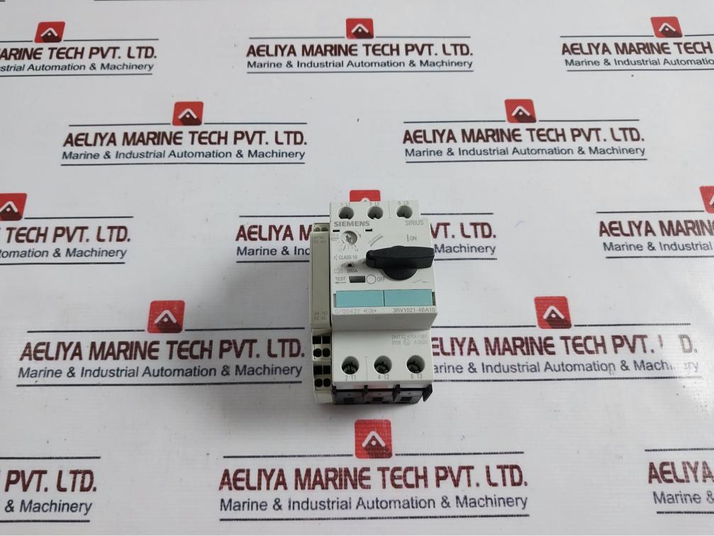 Siemens 3rv1021-4ba10 Circuit Breaker 690v